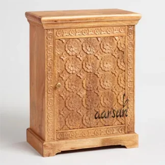 Aarsun Storage Handcrafted Wooden Cabinet