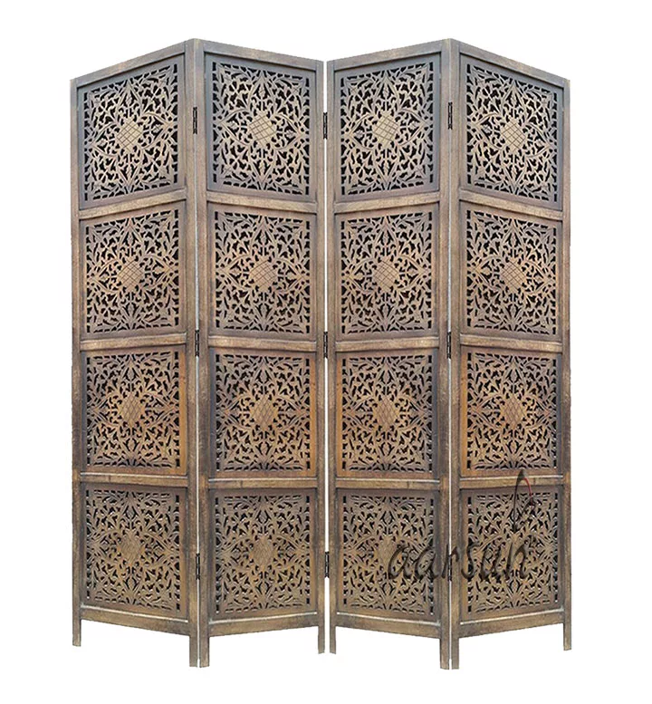 Handmade Wooden Partition Screen Aarsun UH-RD-0026