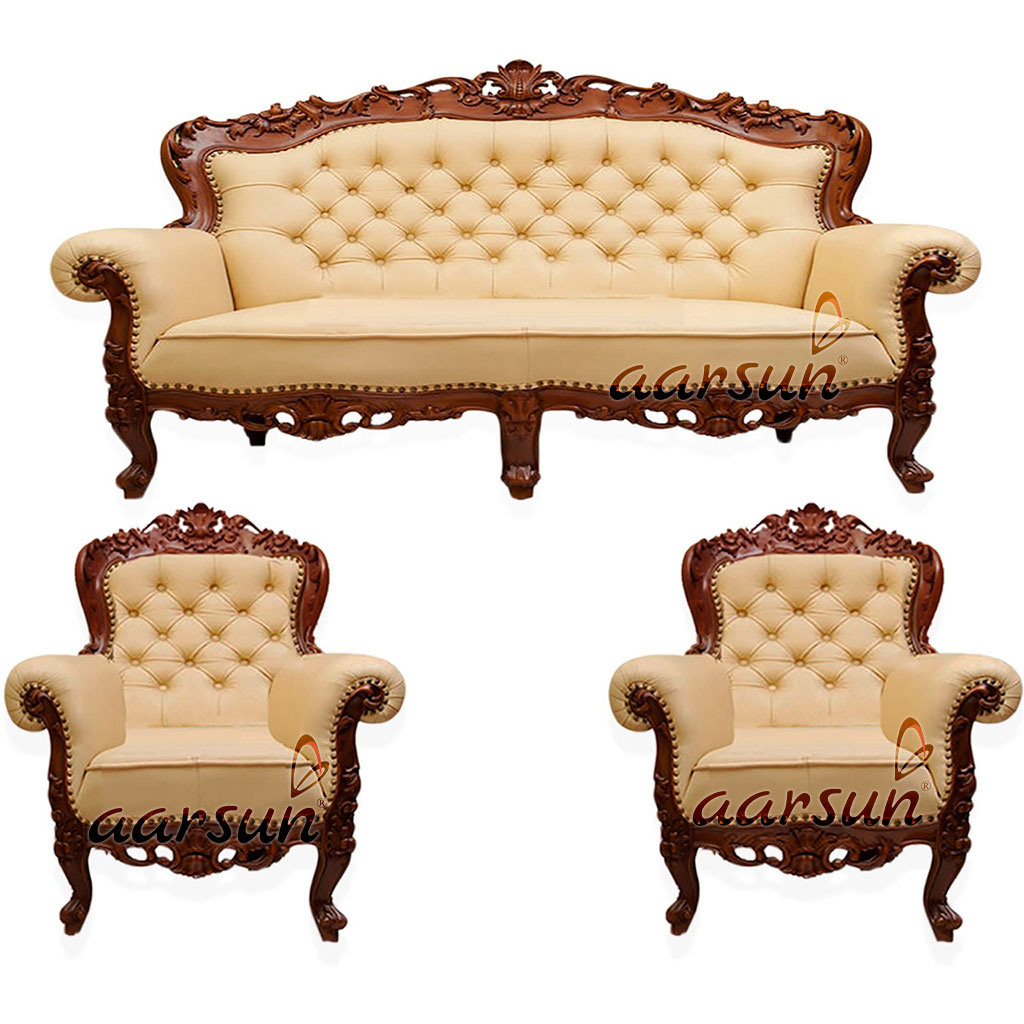 Best Handmade Wooden Meerthi Sofa set SF-0063