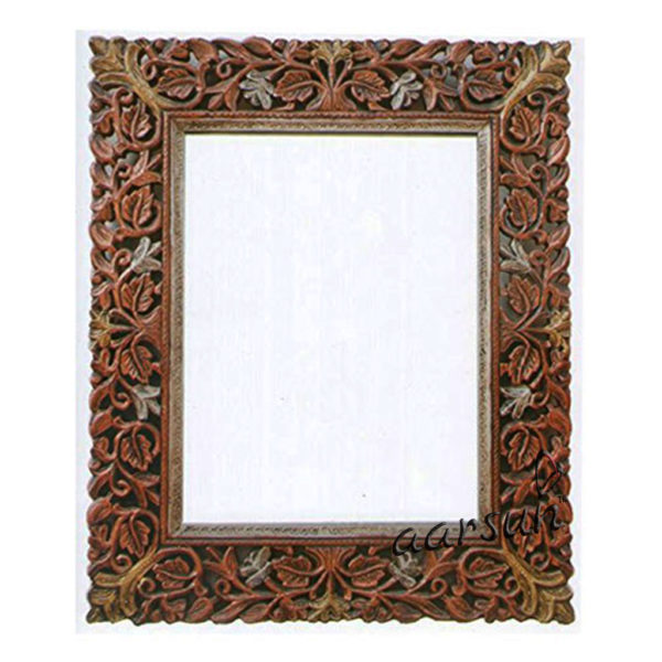Beautiful Leaf Design Mirror Frame FRM-0015