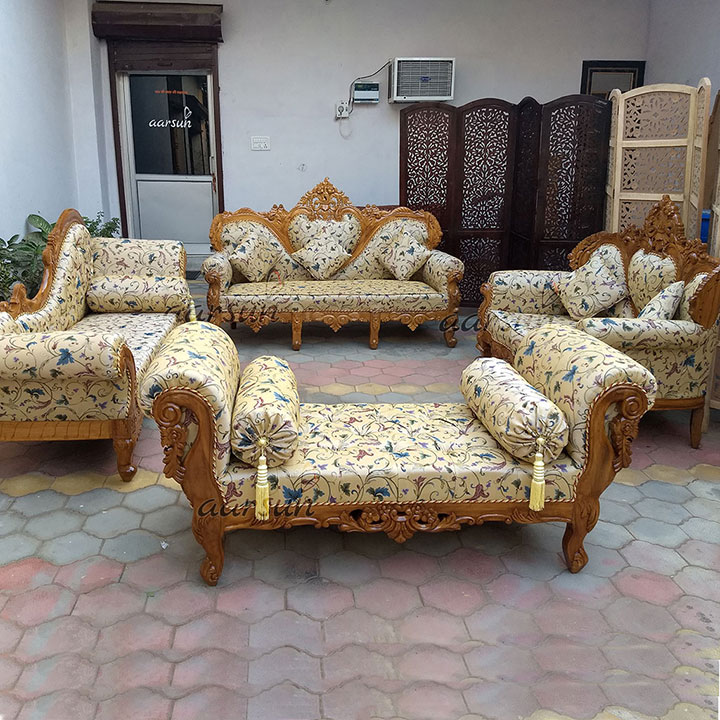 Best Quality Handmade Traditional Style Sofa Set SF-0051