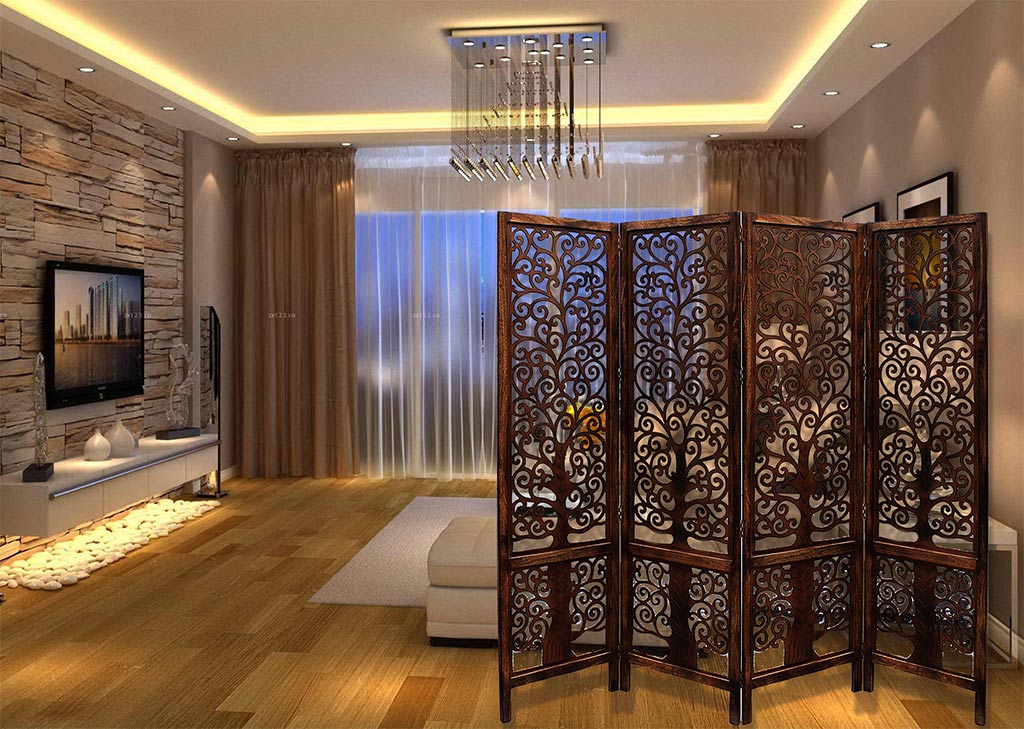Best Wooden Tree Design Room Divider RD0001
