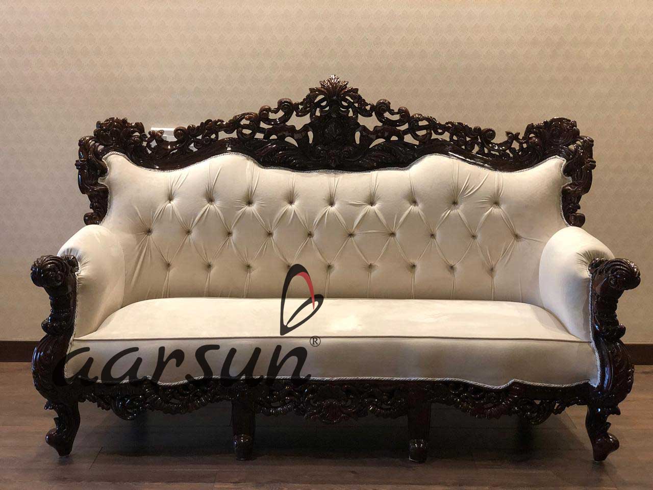 Image for 3 Seater Sofa with Stain Proof Fabric YT-298
