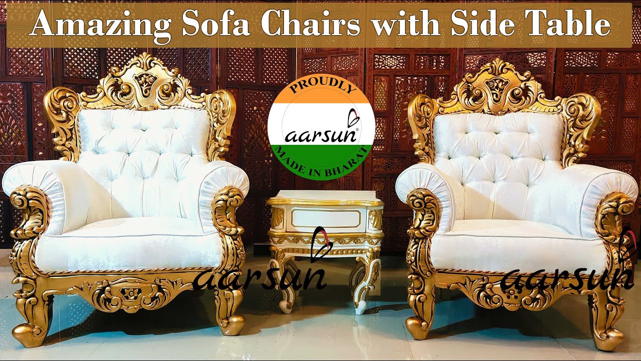 Sofa Chairs with Side Table Aarsun - 307