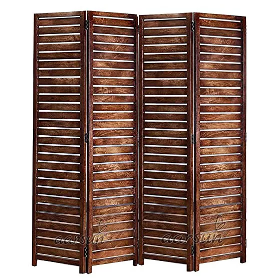 Image for Handcrafted Wooden Room Partition Screen UH-RD-0150