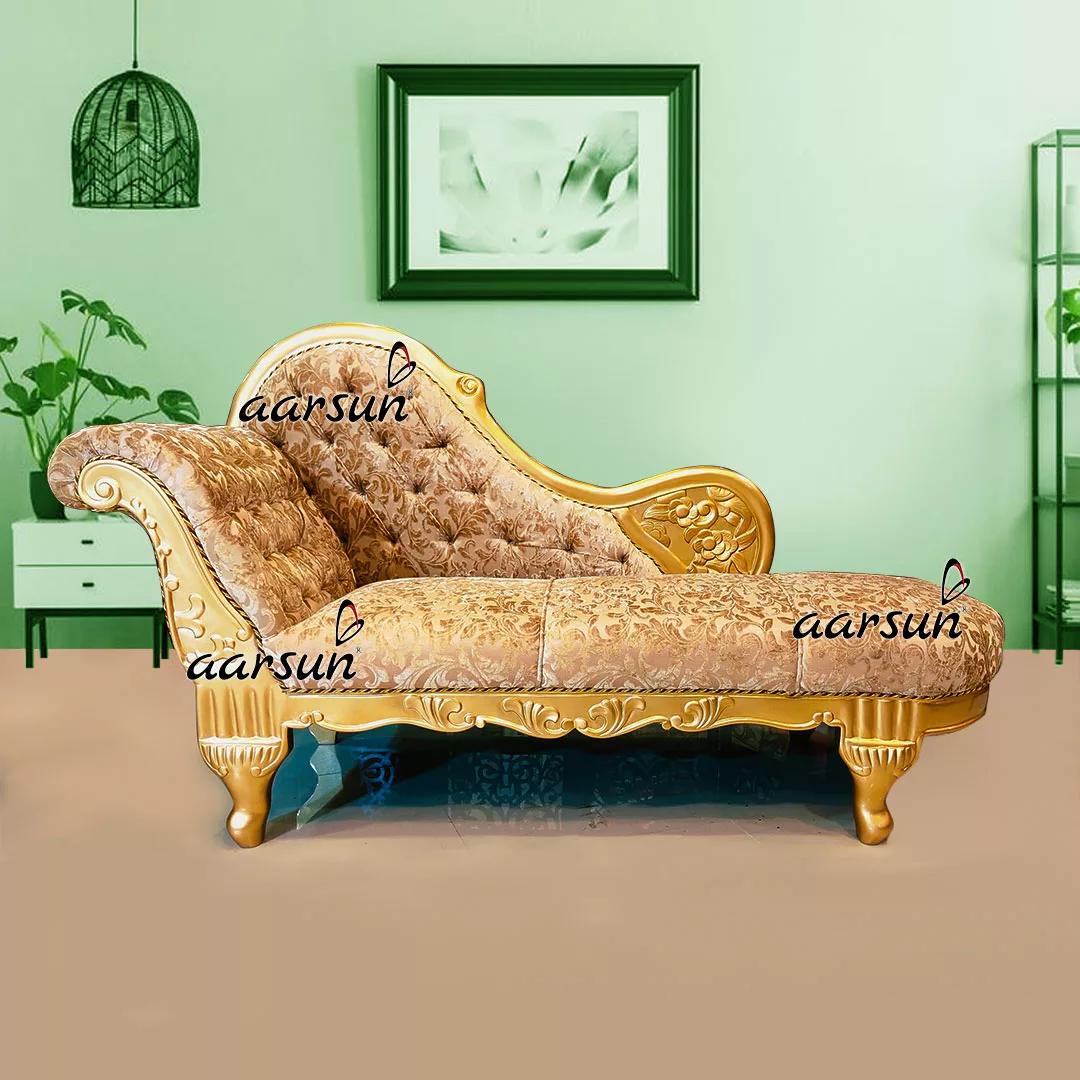 Handcrafted Golden Couch UH-YT-336