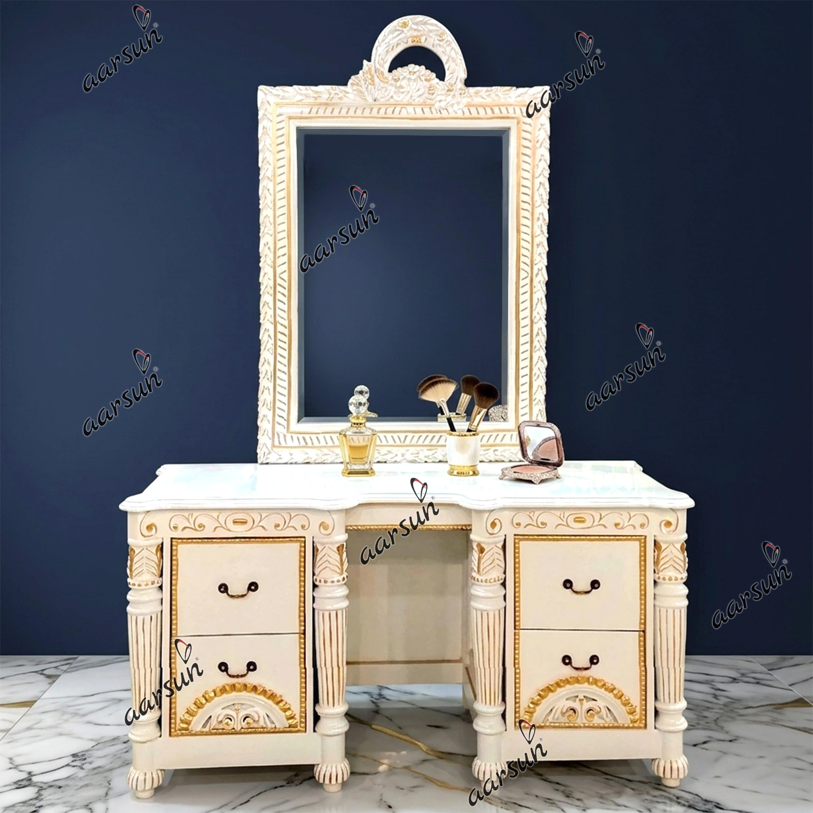 Modern Wooden Dressing table design
