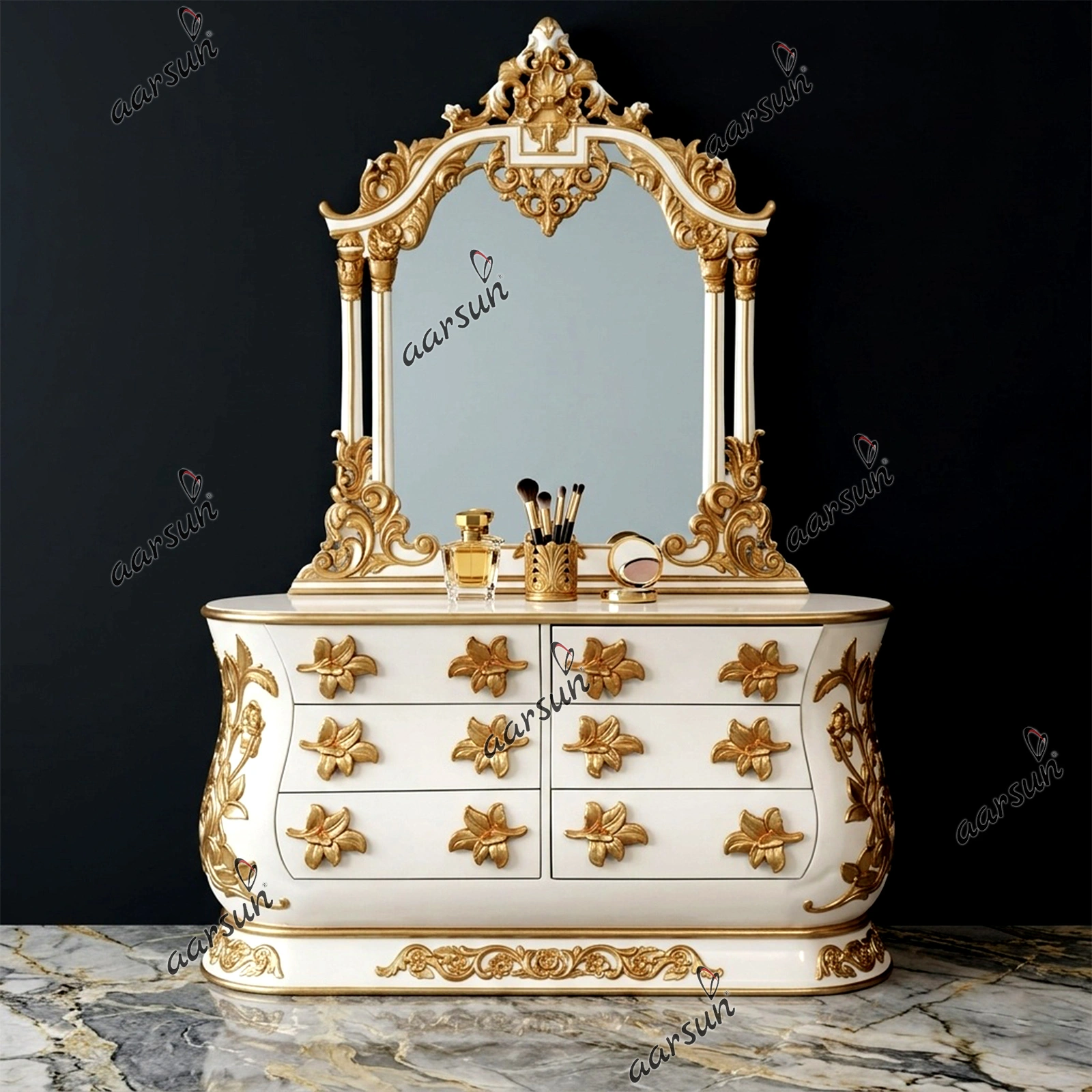 Premium Dresser & Sitting Stool