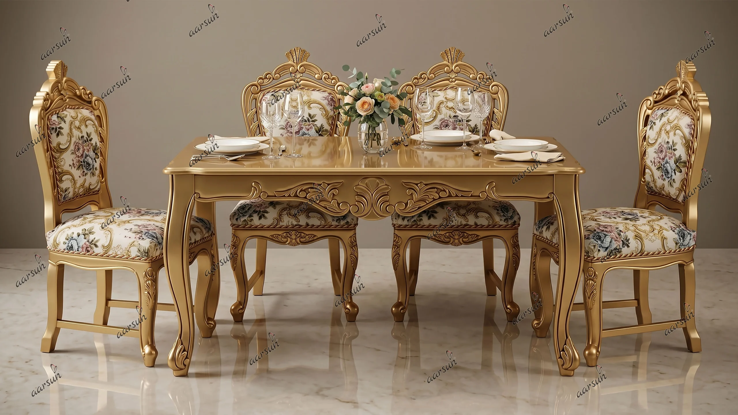 Small Room Dining Set for 4
