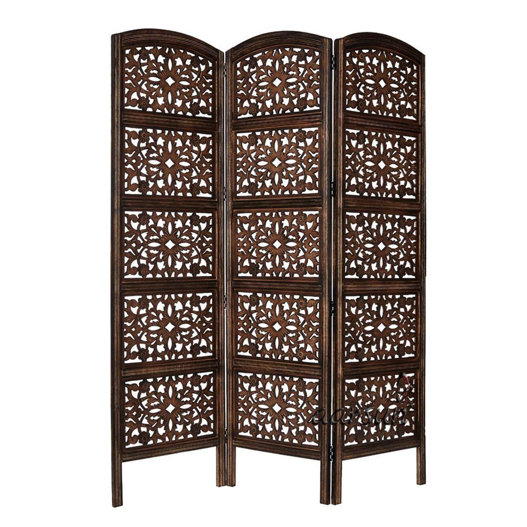 Handcrafted Partition in Mango Wood & MDF SPART003