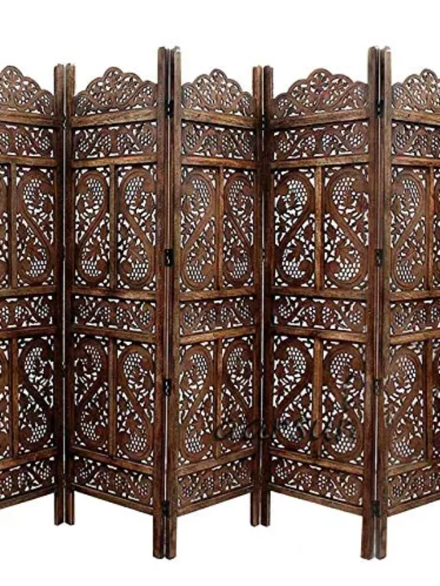 S Design Wooden Partition