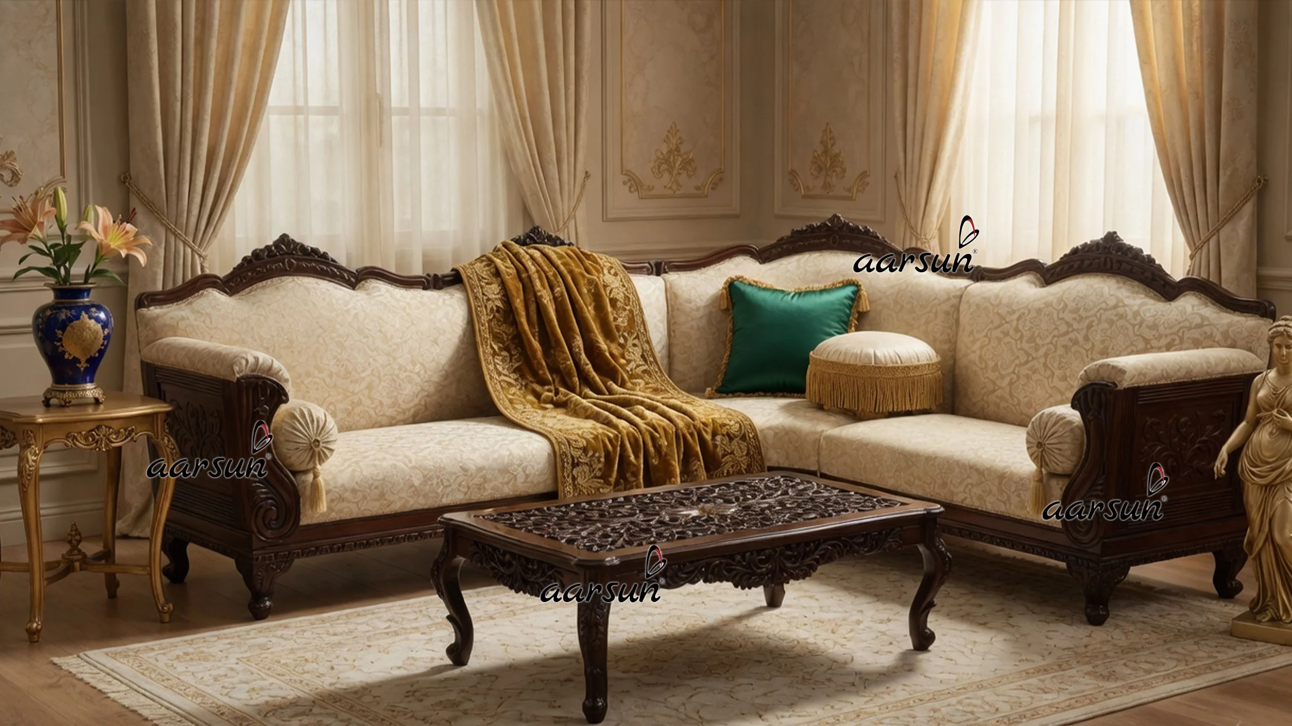 L Shape Sofa Corner Sofa YT-491