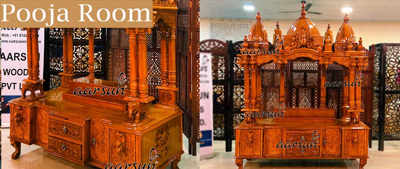 Shop By Room Wooden Mandir design