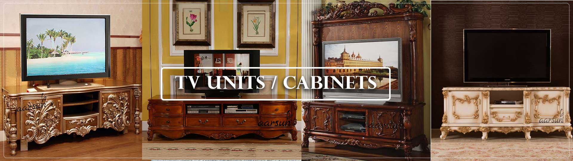Aarsun TV Units Cabinets