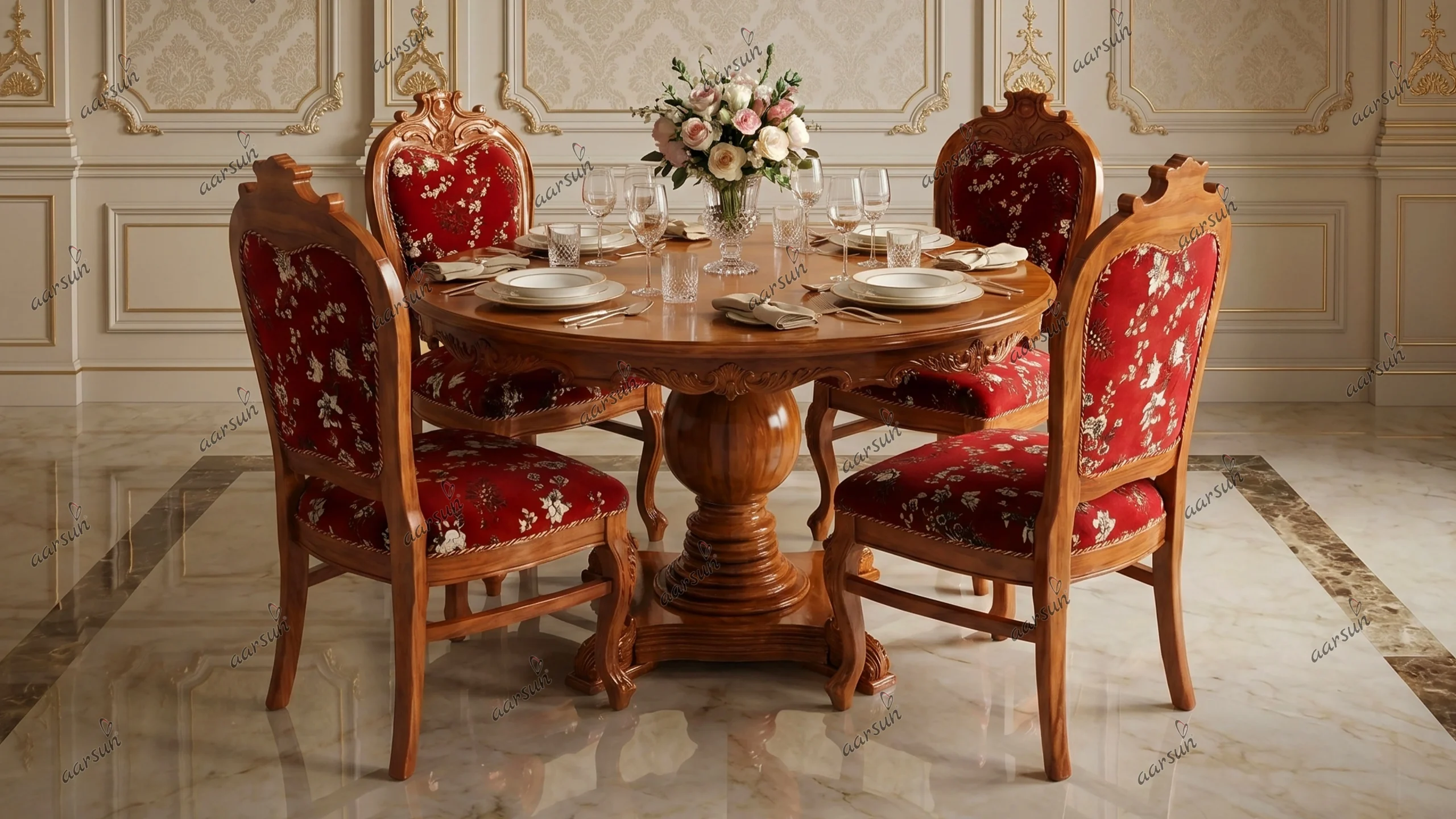 Classy 4 Seater Dining Set UH-YT-505