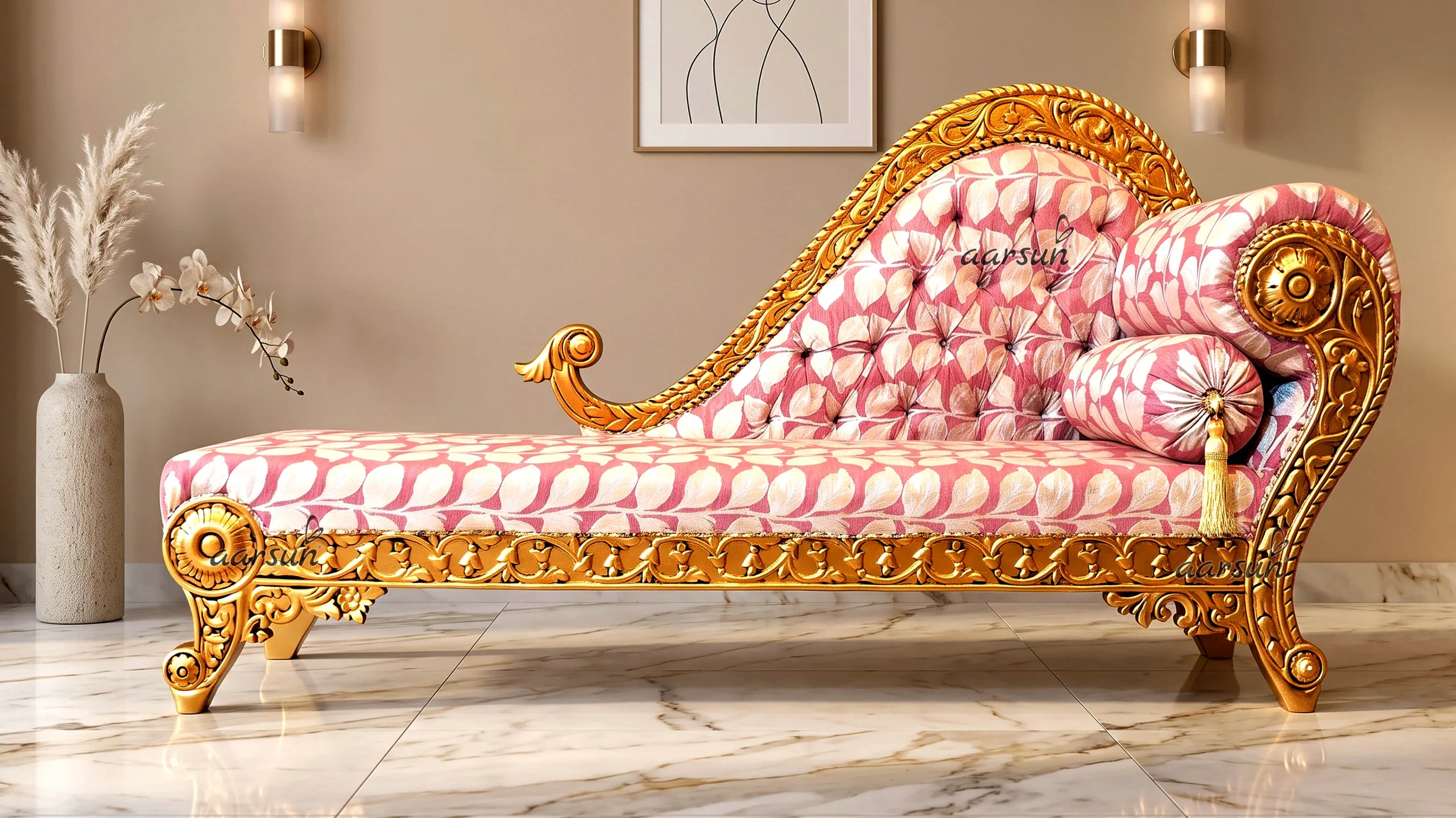 Royal Chaise Lounge kullassa UH-DWN-0069