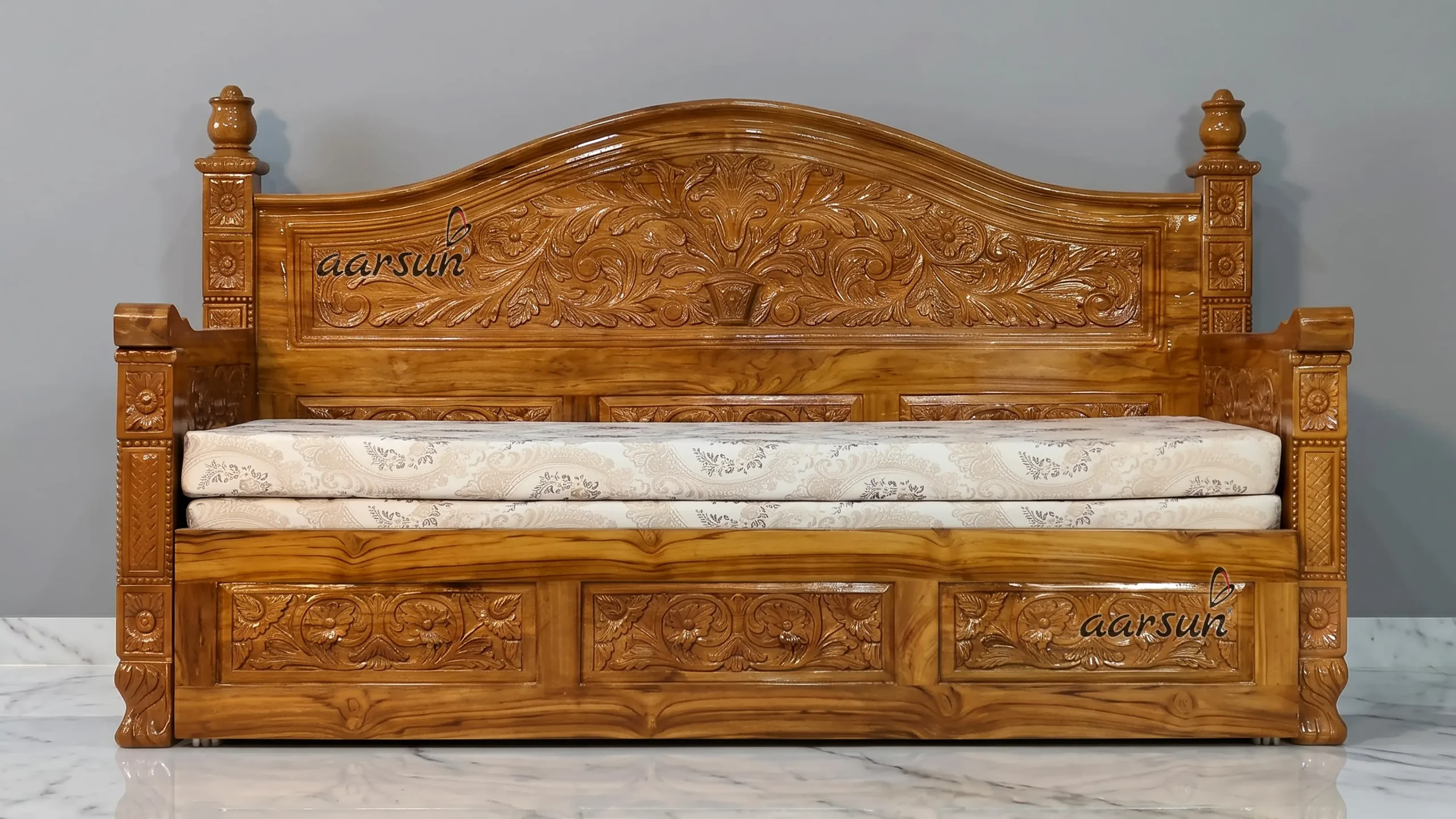 Transform your space with this modern sofa cum bed