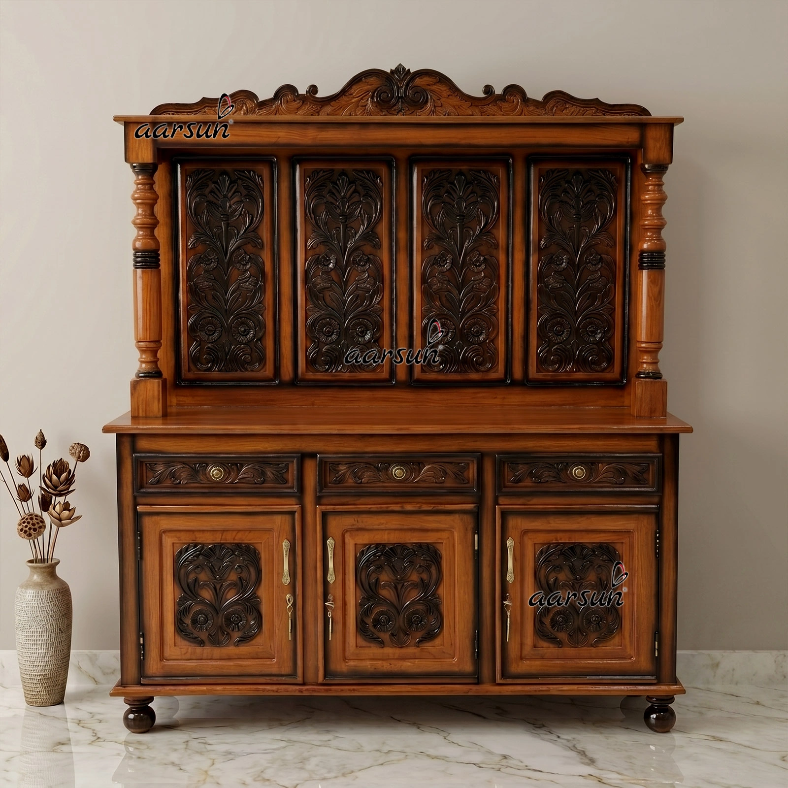 Beautiful Display Unit in Dual Shade