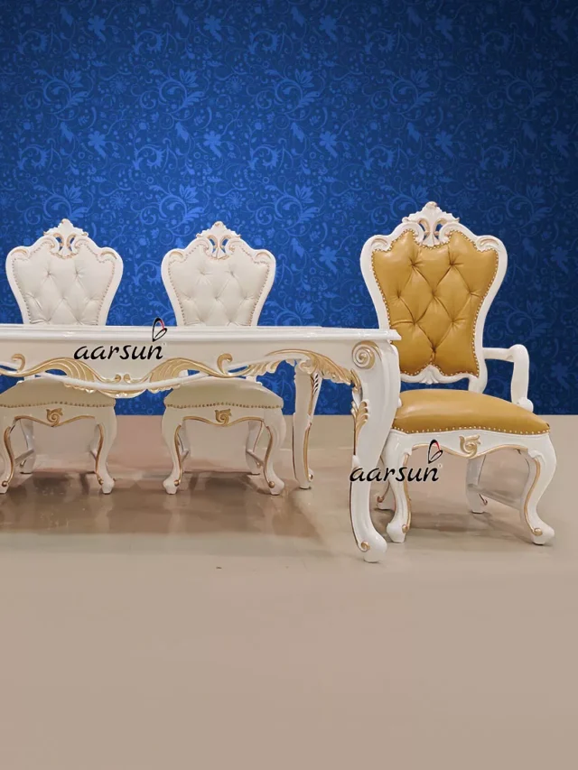 Royal dining set by Aarsun Woods