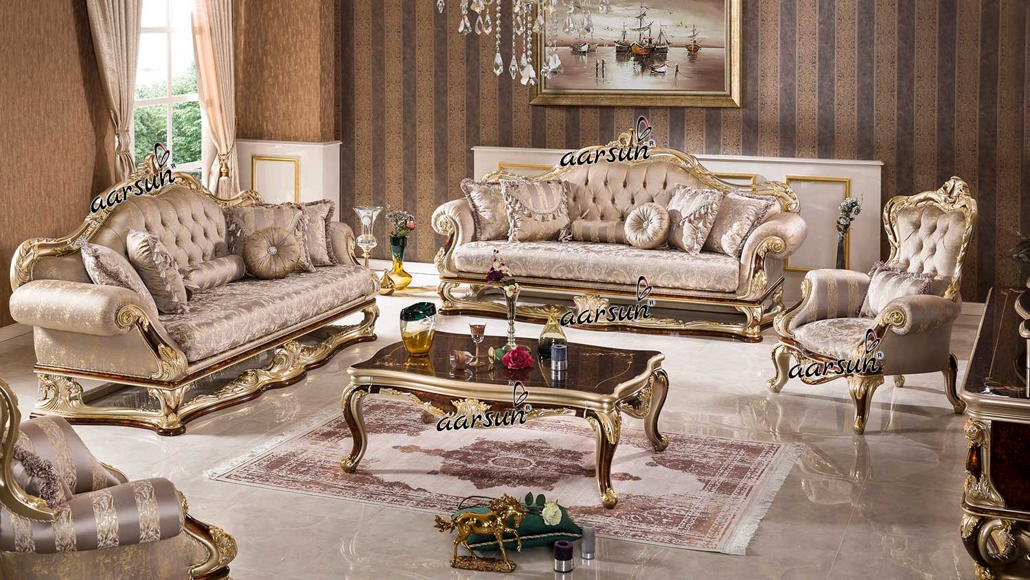 Image for Premium Sofa Set Design