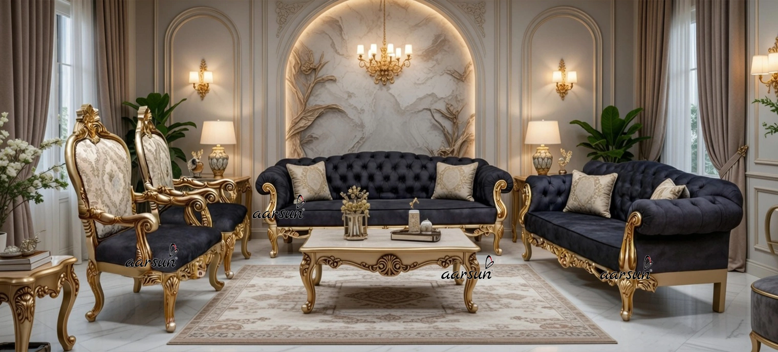 latest design unique style royal sofa