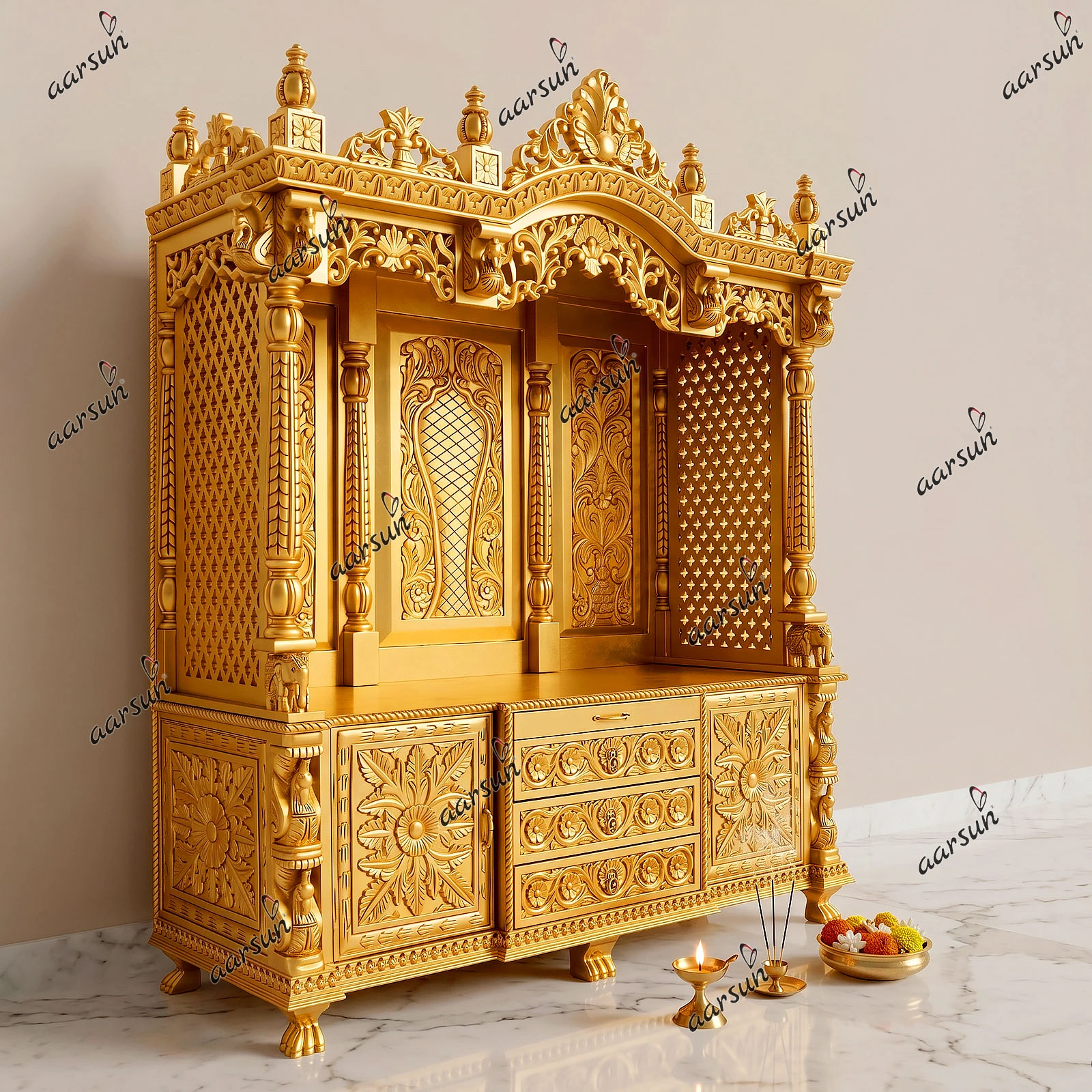 Traditional Home Temple Design