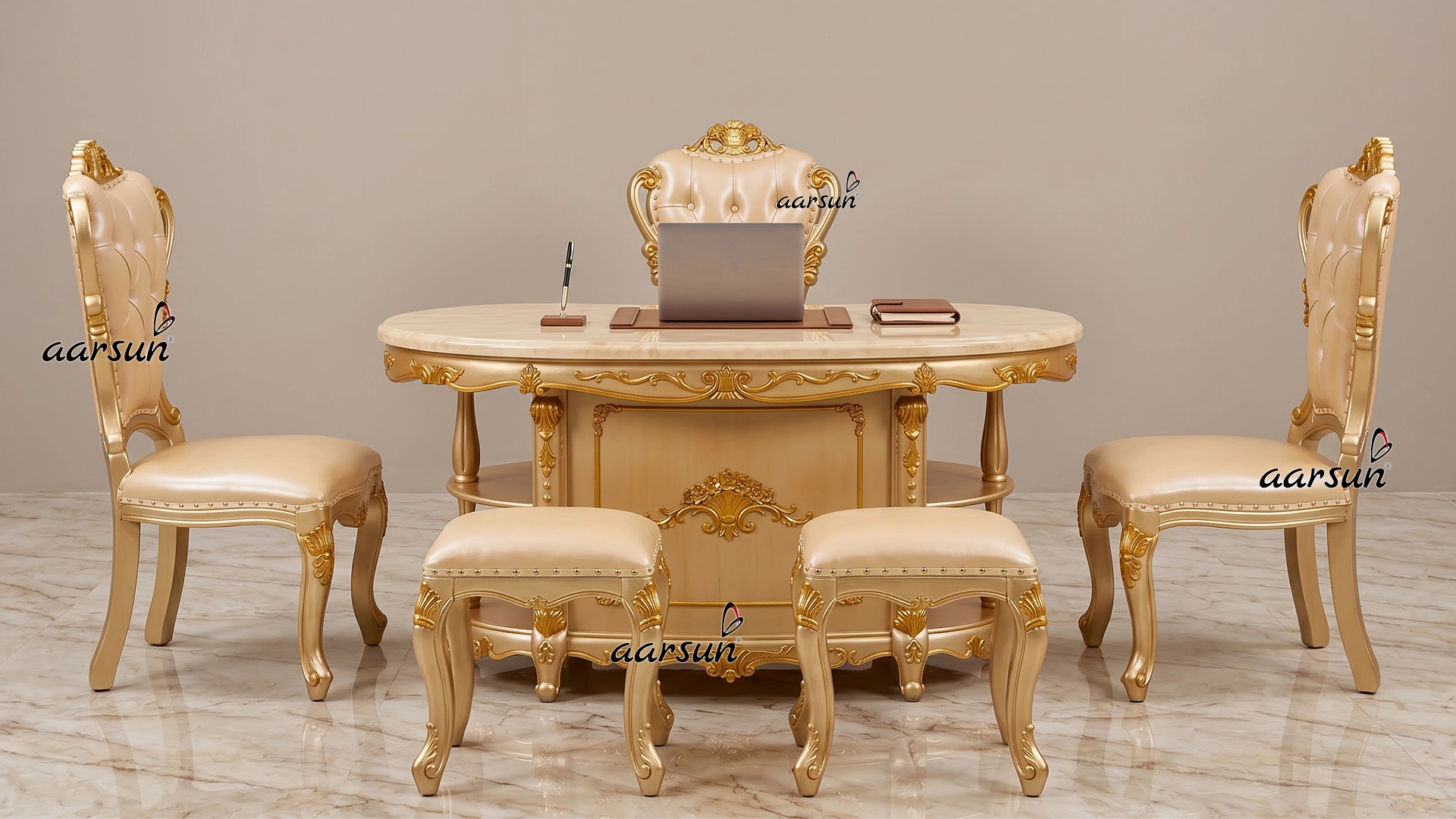 Office Furniture in Solid Wood OFC-460C