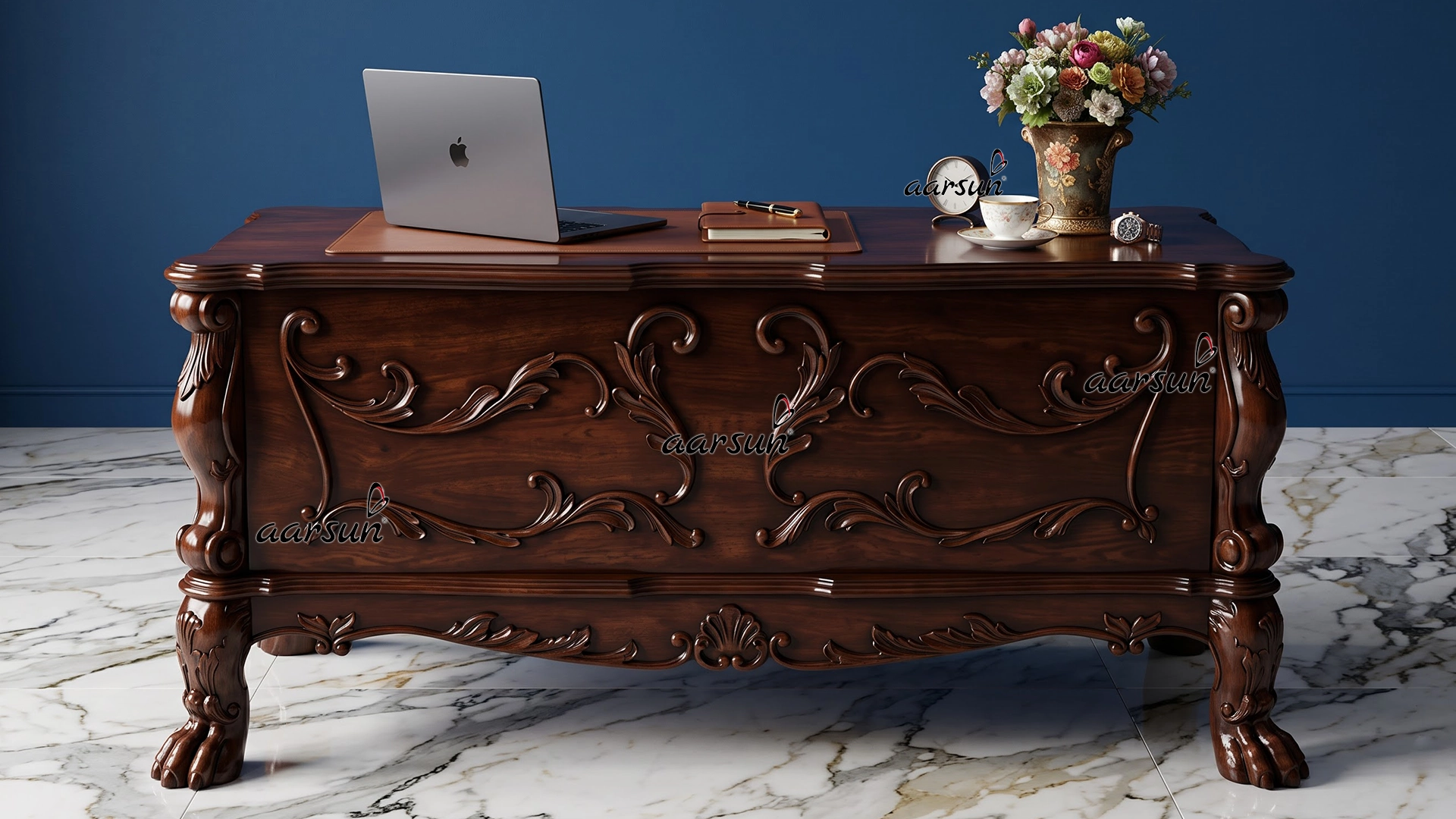 Solid Wood Office Table OFC-461C