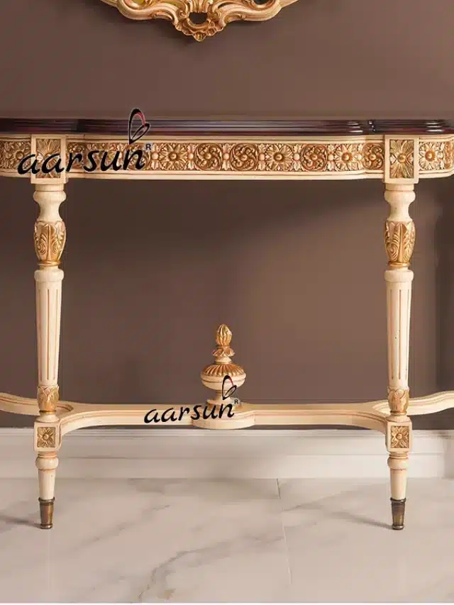 Designer Royal Console Table