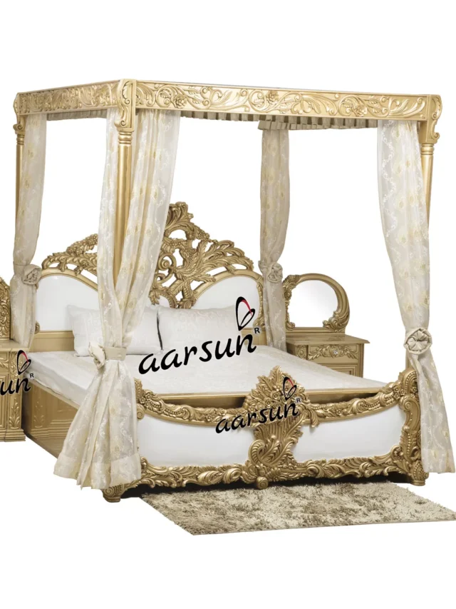 Gold Polish Poster Bed BED-0064