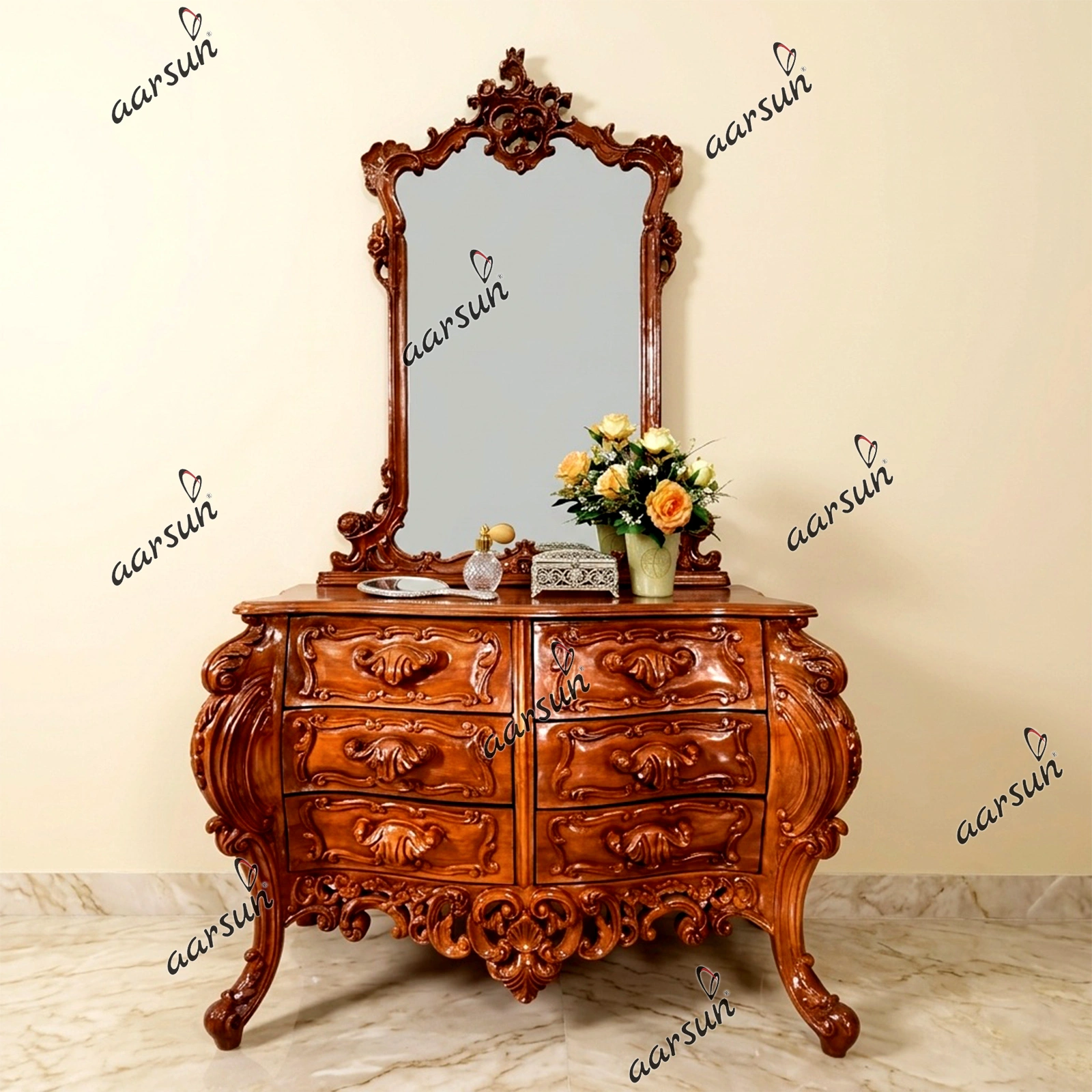 Classic Dresser in Solid Wood