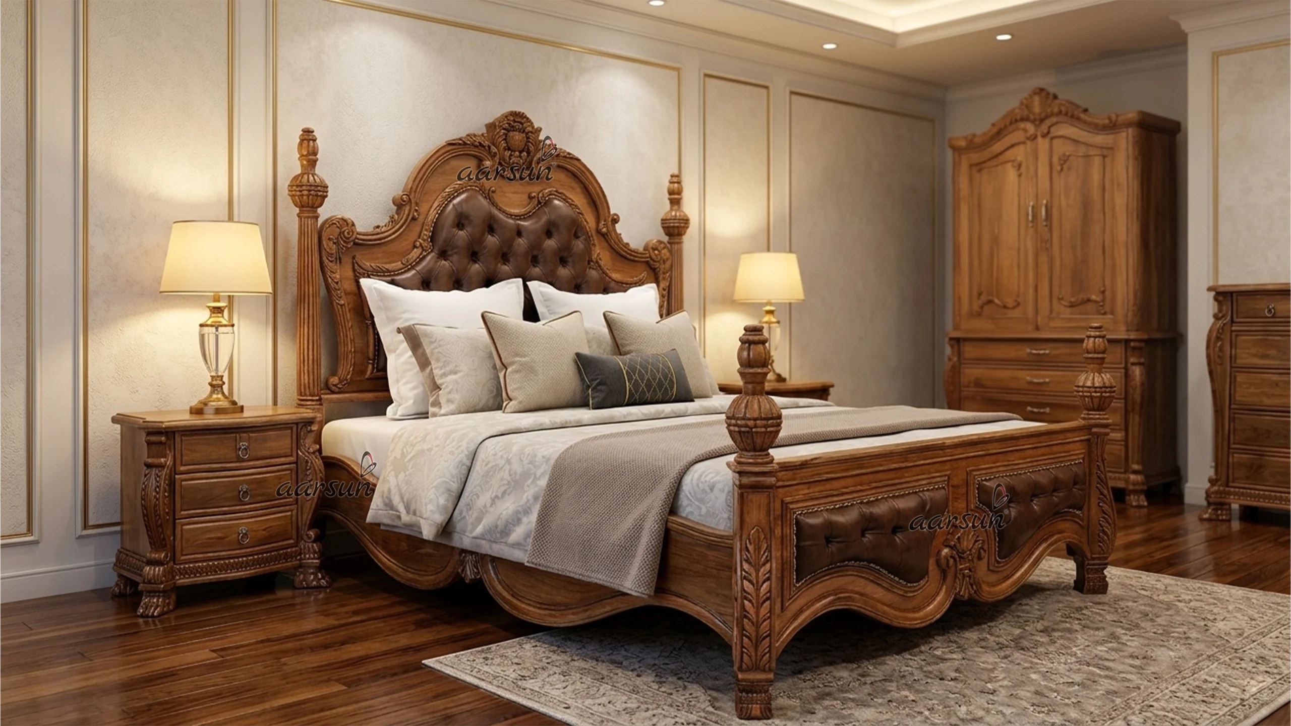 Classic Bedroom Set Mid Century Style