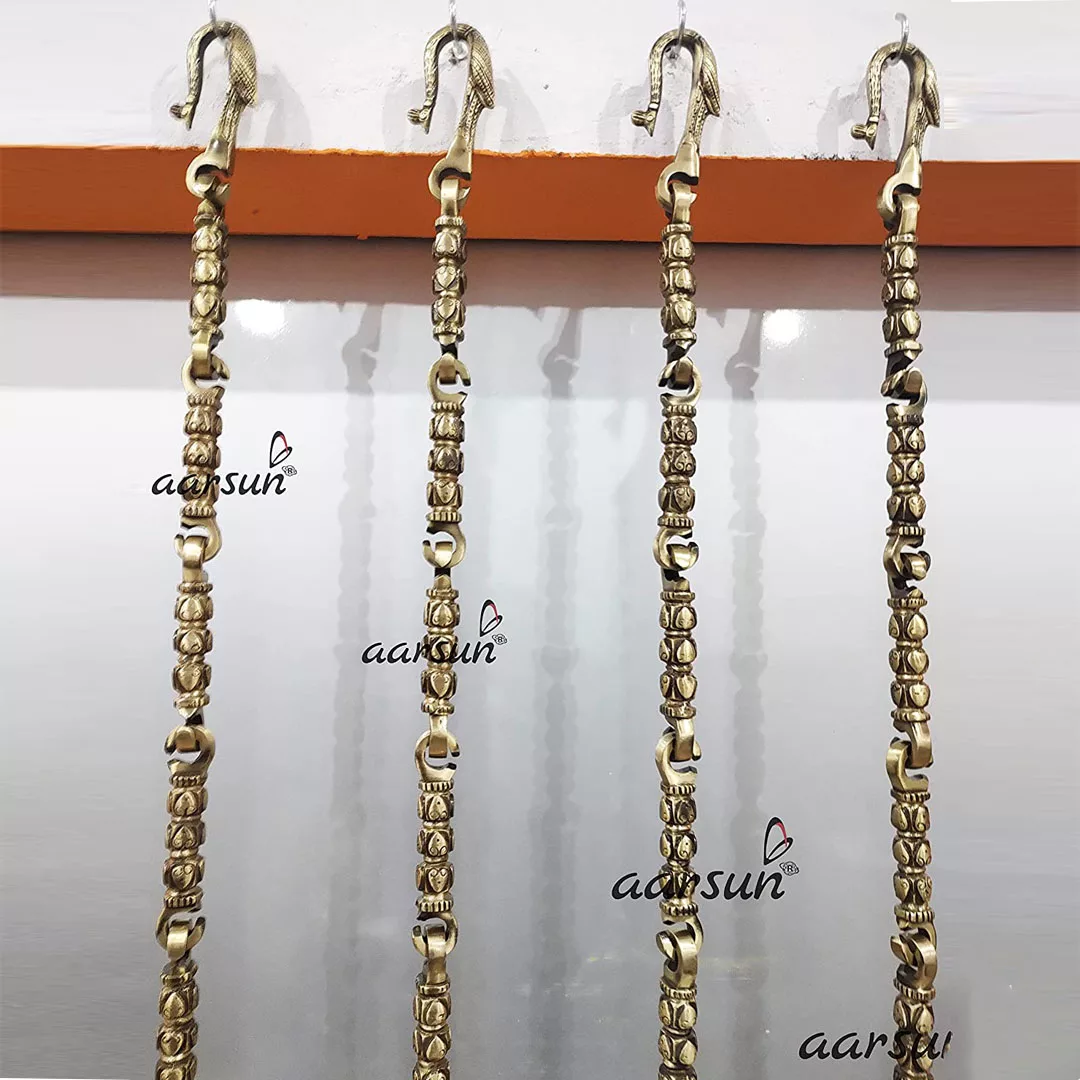 Solid Brass Jhula Chain Design