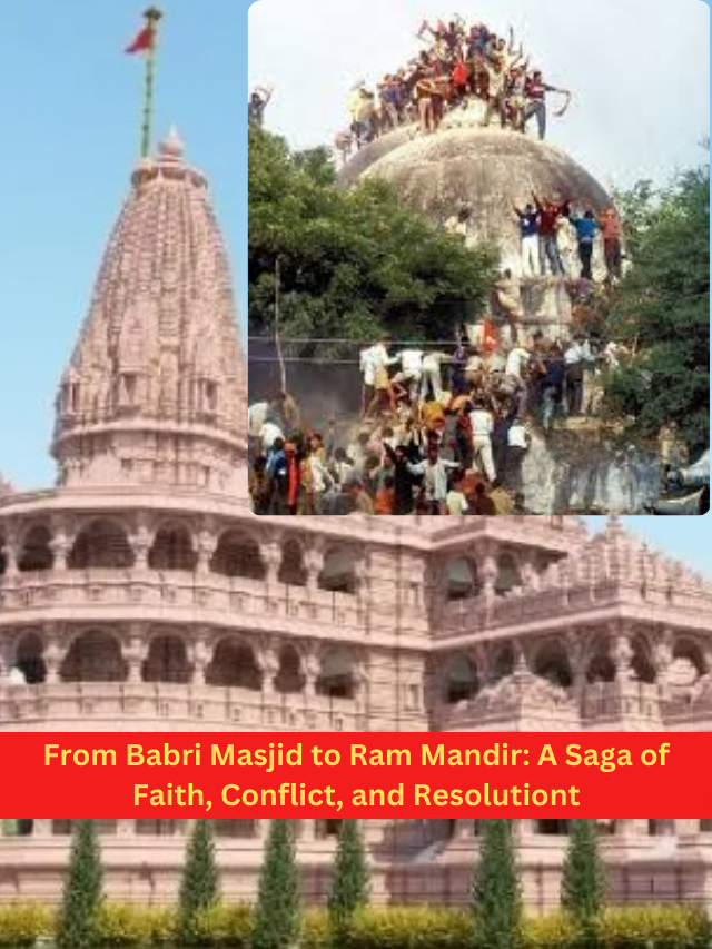 From Babri Masjid To Ram Mandir A Saga Of Faith Conflict And Resolutiont design