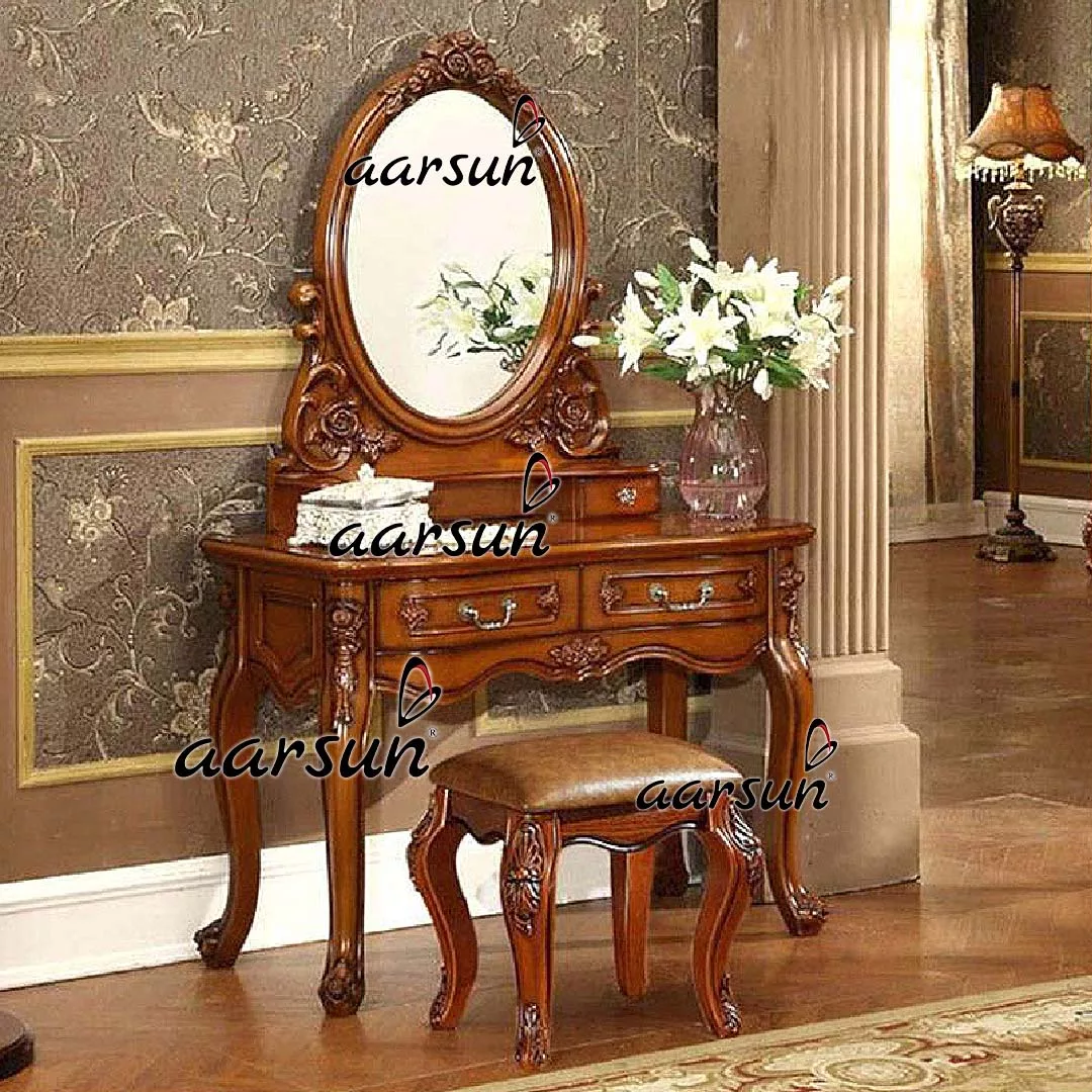 Wooden Dressing Table White Colour in Pathanamthitta at best price by  Vishwakarma Furniture House - Justdial