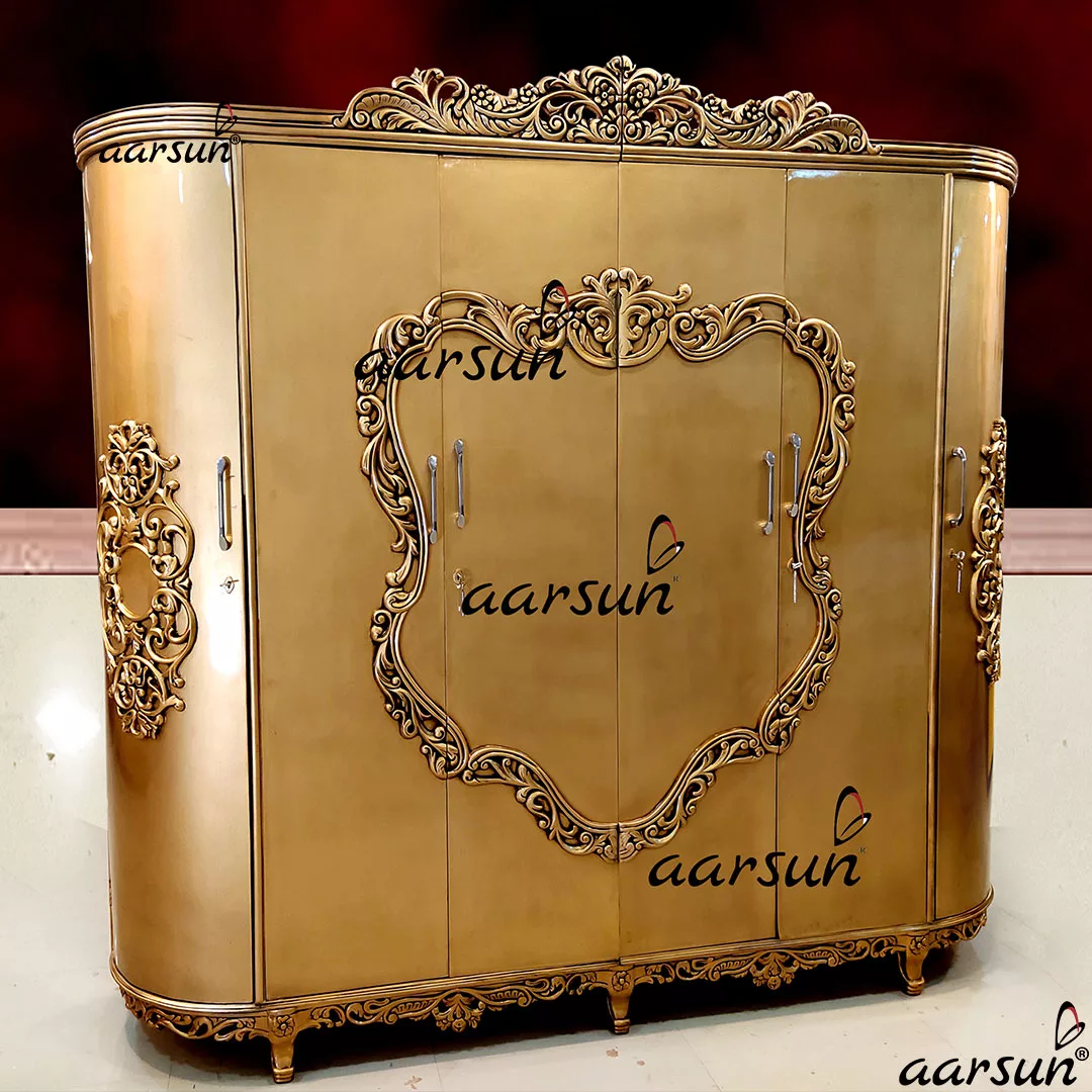 Luxurious-Golden-Almirah-in-Teak-Wood-YT-266-jpg (3)