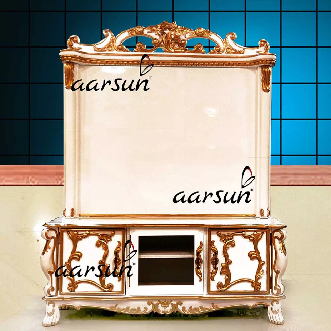 White-Gold-TV-Unit-in-Teak-Wood-YT-448-jpg