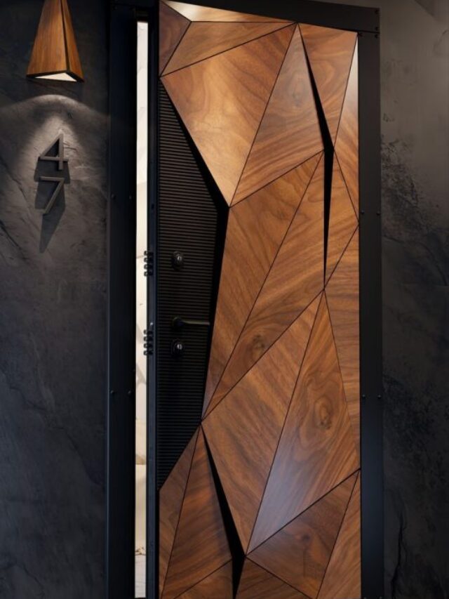 Front-door-in-a-modern-high-tech-style-535x1024