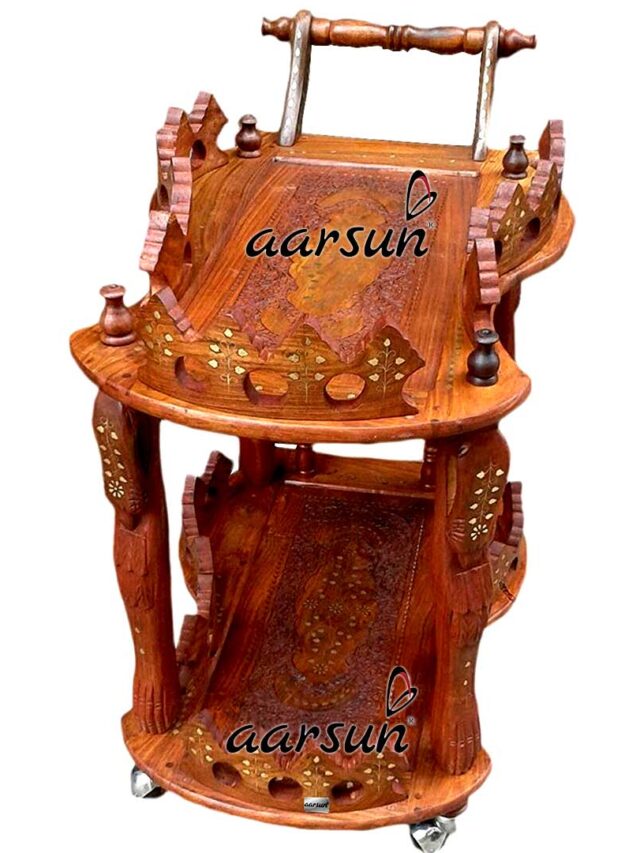 Handcrafted-Service-Trolley-UH-SVS-0009