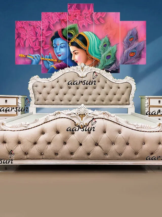 Italian-Style-Bed-in-White-Gold-Paint-UH-YT-476-1-jpg