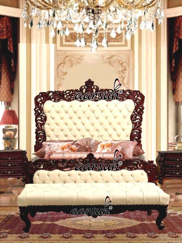 Mahogany-Finish-Royal-Bedroom-Set-YT-661-D