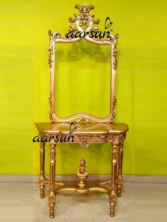 Royal-Gold-Console-with-Mirror-Frame-YT-636E-jpg (1)