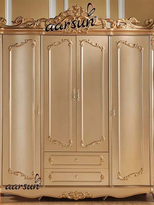 Wooden-Golden-Almirah-ALM-0023-jpg