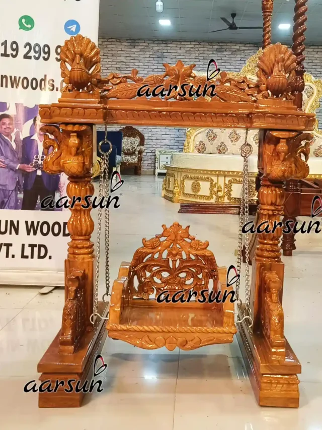 Wooden-Krishna-Jhula