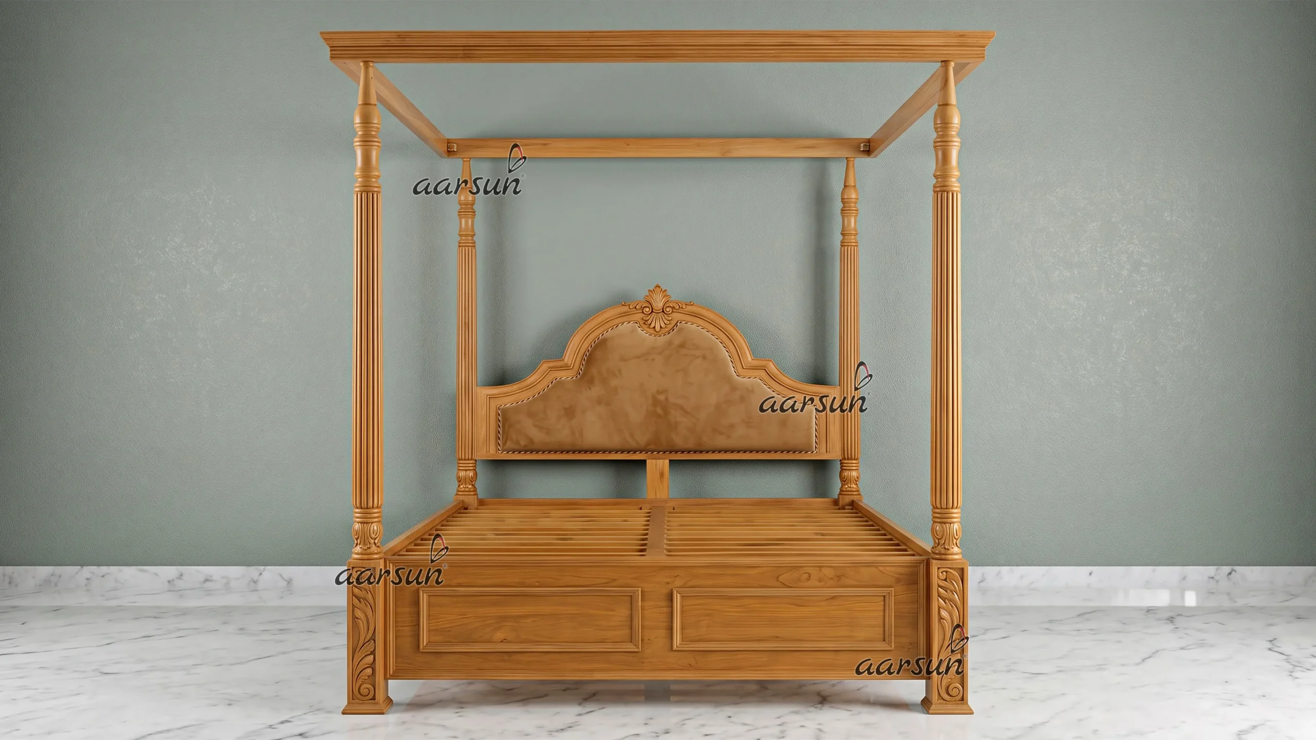 Classic Wood Poster Bed YT-688