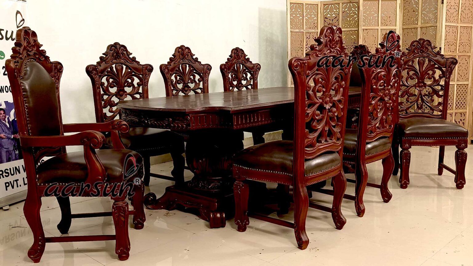 Classic Wooden Dining Set YT700 Aarsun