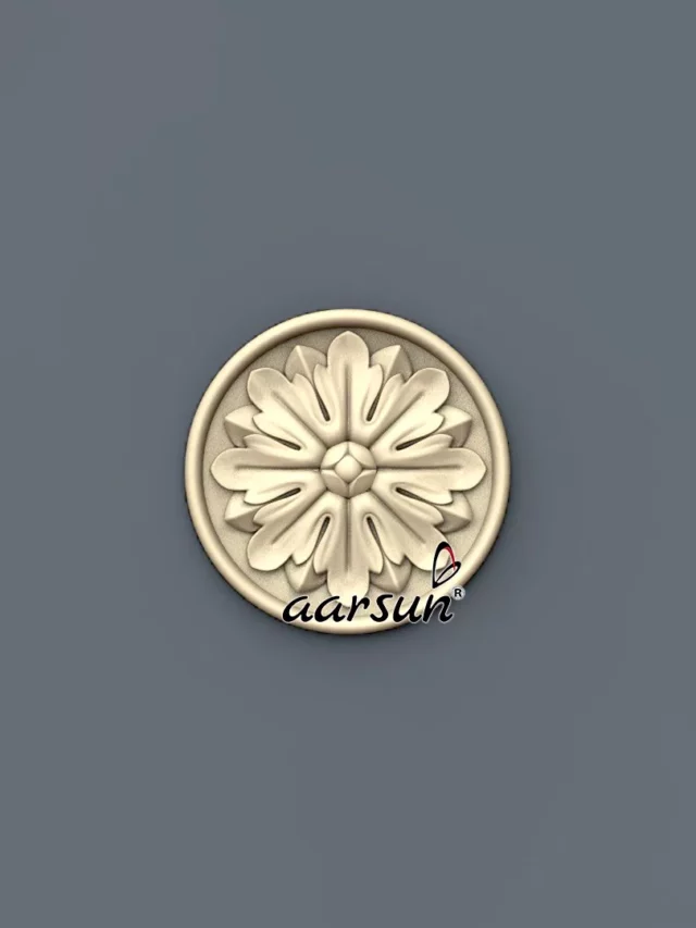 Image for CNC Wood Rosette AW-060