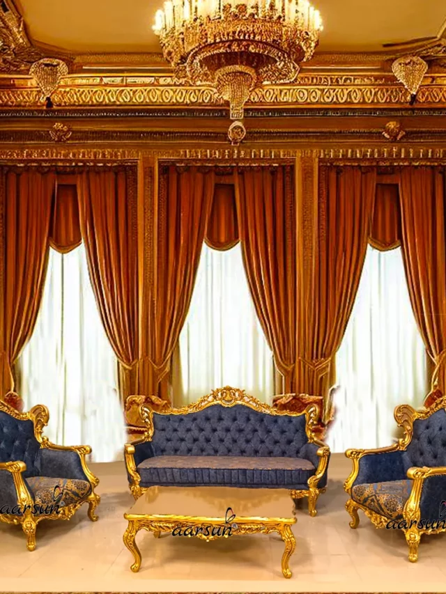 Exclusive Luxury Style Sofa Set for royal homes