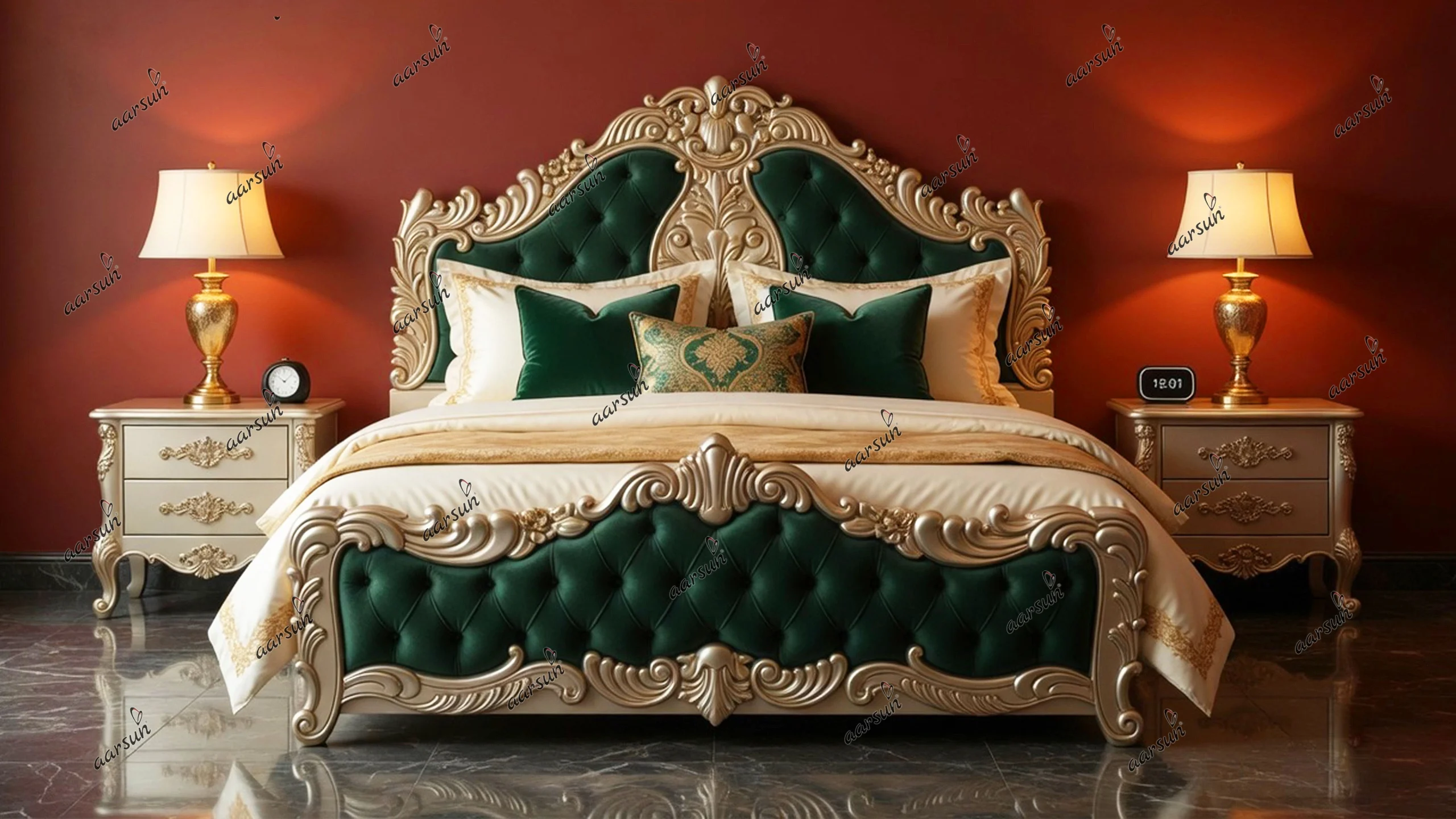 Luxury Wooden Bedroom Set