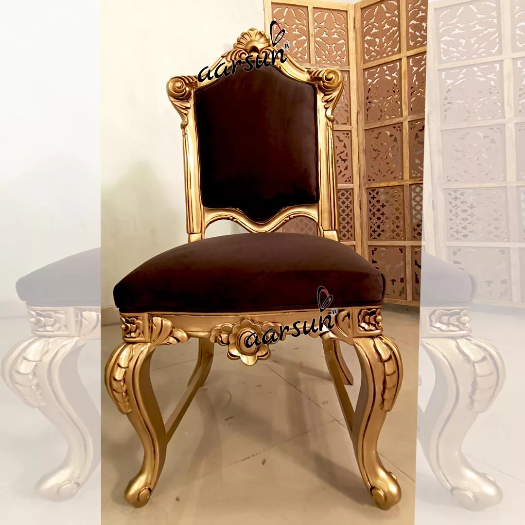 Aarsun Royal Wood Dining Chair-C